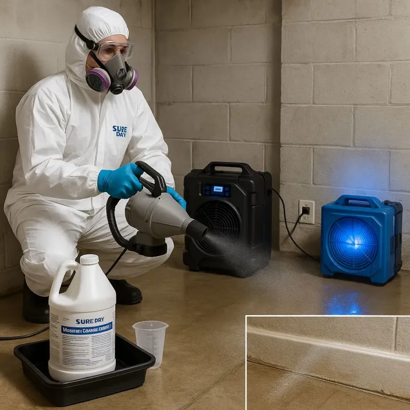 Sanitization and Odor Removal process in Milton, NY