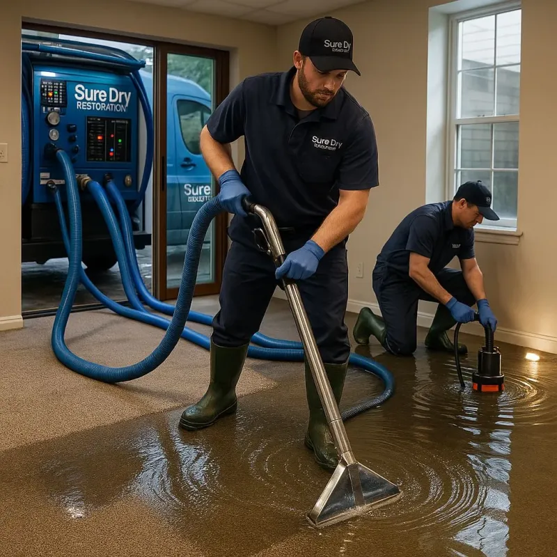 Water Extraction and Removal process in Milton, NY